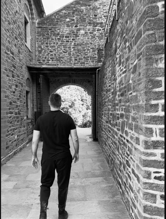 Monastery archway